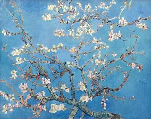 Flower Painting - The Almond Tree - Vincent Van Gogh