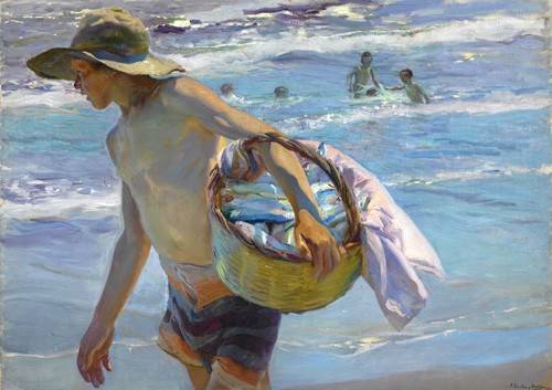 Painting -The Fisherman-, Joaquin Sorolla