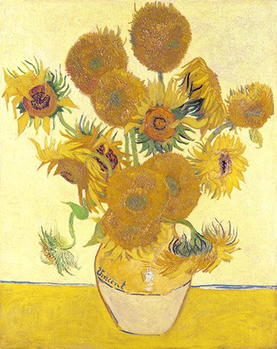 Sunflower Painting Van Gogh