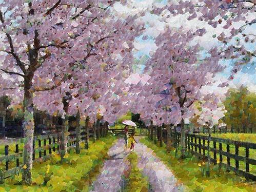 Bedroom Painting - Modern CM9084 - Celito Medeiros