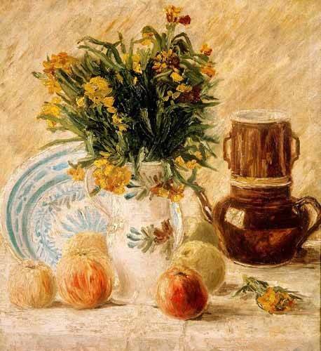 Painting -Still Life, 1887-, Vincent Van Gogh