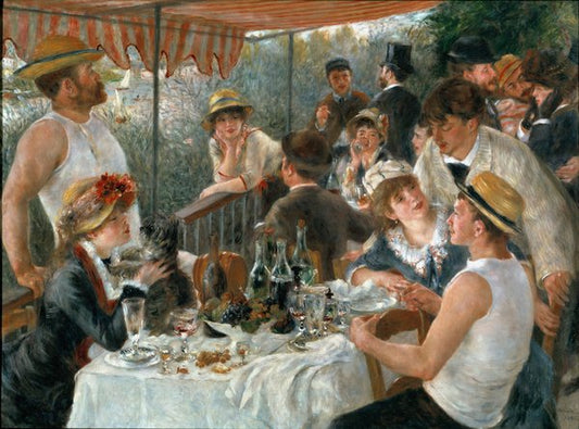 Still Life Painting - Luncheon of the Boating Party, 1881 - Pierre Auguste Renoir