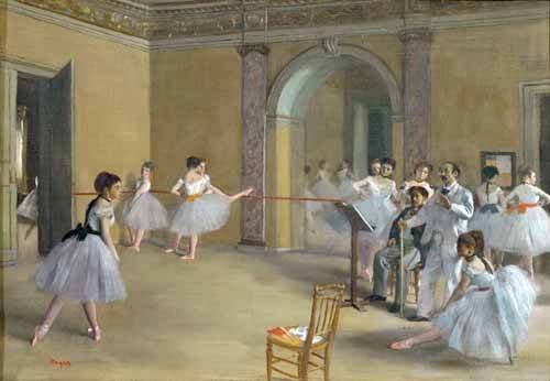 Painting - Foyer of the Dance at the Opera - Edgar Degas
