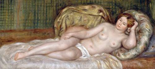 Painting Large Nude 1907 - Pierre Auguste Renoir
