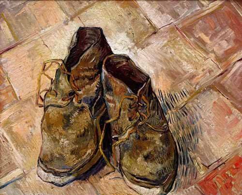 Impressionist Painting - A Pair of Boots, Vincent Van Gogh