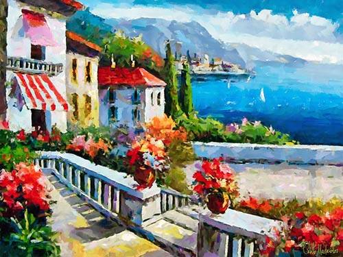 Painting -Modern CM10606-, Celito Medeiros