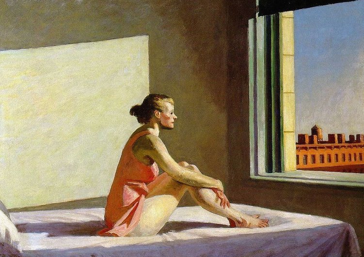 Modern Painting - Morning Sun, 1952 - Edward Hopper