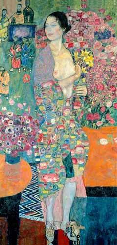 Painting -The Dancer, ca. 1916–18-, Gustav Klimt