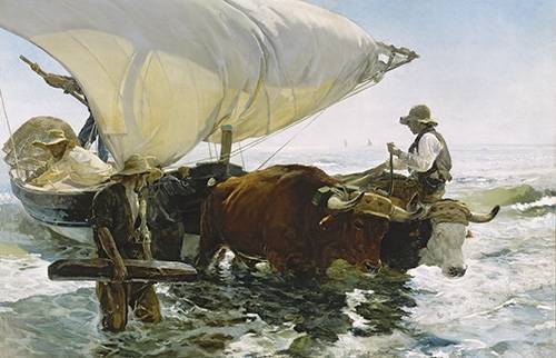 Seascape Painting - Return from Fishing, Joaquin Sorolla